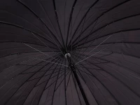Verk 25002 Deštník holový 24 drátů, 124 cm černý 