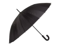 Verk 25002 Deštník holový 24 drátů, 124 cm černý 