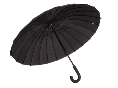 Verk 25002 Deštník holový 24 drátů, 124 cm černý 