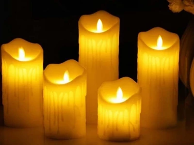 Verk LED Svíčka Halloween 7 cm