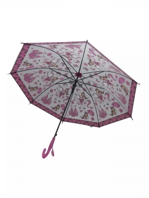Pronett Deštník dětský s píšťalkou 104 cm princezny