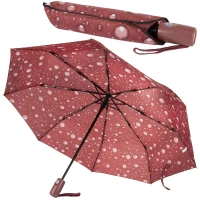 Verk 25011 Skladací dáždnik s kvapkami 95 cm fialová