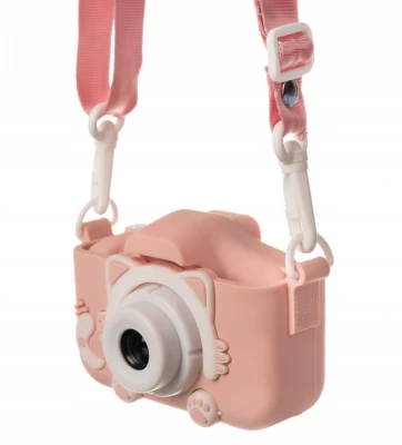 Kruzzel 22296 Dětský digitální fotoaparát 32 GB růžový