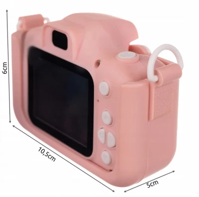 Kruzzel 22296 Detský digitálny fotoaparát 32 GB ružový