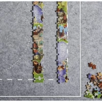 Malatec 21835 Podložka na skladanie puzzle 115 x 67 cm