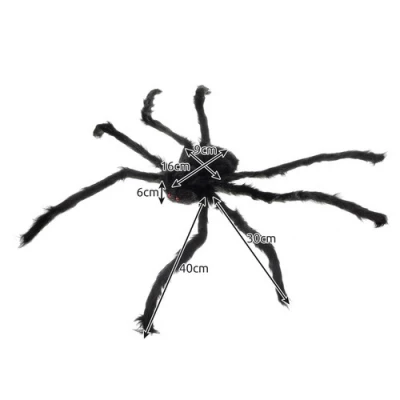 Malatec 21832 Gigantický pavouk 90 cm černá