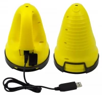 APT AG803 Rozmrazující elektrická škrabka na okna, USB, 3000 mAh, 11W, žlutočerná