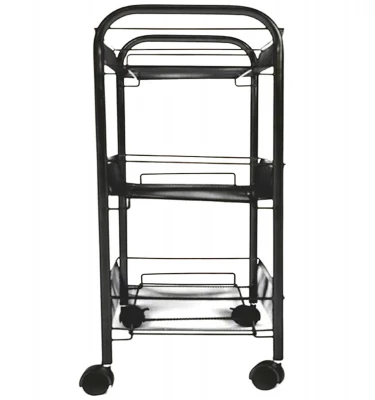 APT AG952 Regál na kolečkách 64 x 44 x 26 cm černá