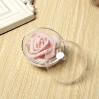 Ruhhy 22277 Akrylová guľa 10 cm - 10 ks