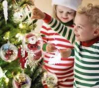 Ruhhy 22279 Akrylová koule 12 cm - 10 ks