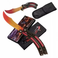 Pronett XJ4729 Nůž motýlek Butterfly  24 cm