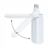 Vergionic 2342 Tříramenná skládací LED žárovka 60 W, E27, 4000K, neutrální bílá