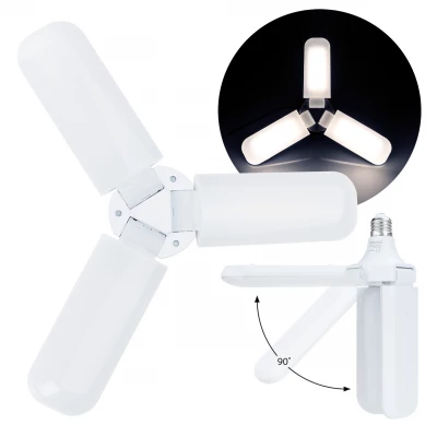 Vergionic 2342 Tříramenná skládací LED žárovka 60 W, E27, 4000K, neutrální bílá