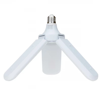 Vergionic 2342 Tříramenná skládací LED žárovka 60 W, E27, 4000K, neutrální bílá