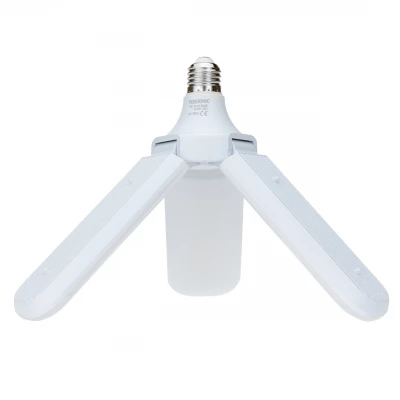 Vergionic 2419 Tříramenná skládací LED žárovka 60 W, E27, 6500K, studená bílá