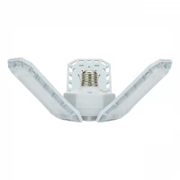 Vergionic 4108 Tříramenná skládací LED žárovka 45 W, E27, 3000K, teplá bílá