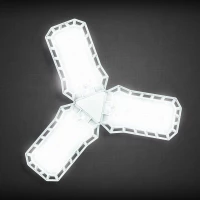 Vergionic 4108 Tříramenná skládací LED žárovka 45 W, E27, 3000K, teplá bílá