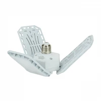 Vergionic 4108 Tříramenná skládací LED žárovka 45 W, E27, 3000K, teplá bílá