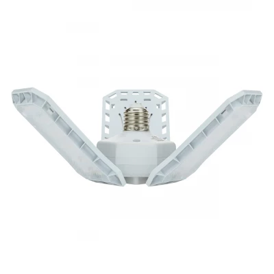 Vergionic 4108 Tříramenná skládací LED žárovka 45 W, E27, 3000K, teplá bílá