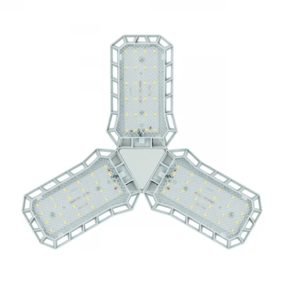 Vergionic 4108 Tříramenná skládací LED žárovka 45 W, E27, 3000K, teplá bílá