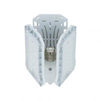 Vergionic 4108 Tříramenná skládací LED žárovka 45 W, E27, 3000K, teplá bílá