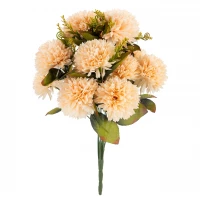 Vergionic 7069 Zväzok umelých kvetov Chryzantéma, 45 cm