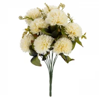 Vergionic 7069 Zväzok umelých kvetov Chryzantéma, 45 cm