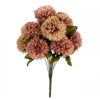 Vergionic 7069 Zväzok umelých kvetov Chryzantéma, 45 cm