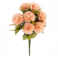 Vergionic 7069 Zväzok umelých kvetov Chryzantéma, 45 cm