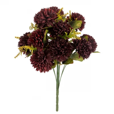 Vergionic 7069 Zväzok umelých kvetov Chryzantéma, 45 cm