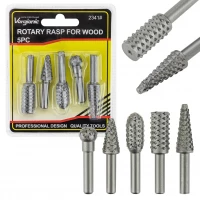 Vergionic 2341 Rotační pilníky na broušení dřeva 5 ks