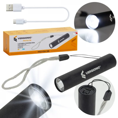 Vergionic 7181 Vreckové svietidlo SMD LED, 100lm, 1450mAh, 6500K