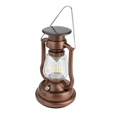 Vergionic 7428 Solární LED kempingová svítilna 600 mAh, 4000K