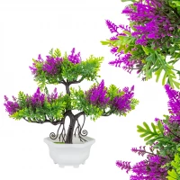 Vergionic 7036 Umělá Bonsaj v květináči, 27 cm