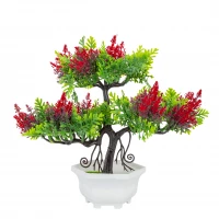 Vergionic 7036 Umělá Bonsaj v květináči, 27 cm