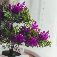 Vergionic 7036 Umělá Bonsaj v květináči, 27 cm