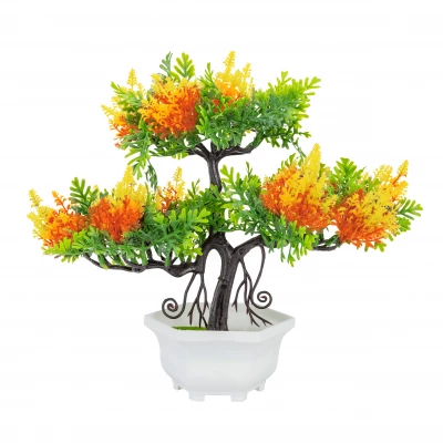 Vergionic 7036 Umělá Bonsaj v květináči, 27 cm