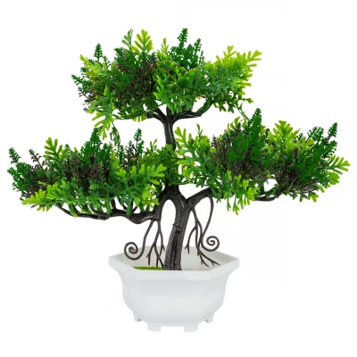 Vergionic 7036 Umělá Bonsaj v květináči, 27 cm