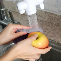 Vergionic 7257 Silikónová hubka na umývanie riadu šedá 4 ks