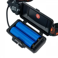 Vergionic 4107 Čelovka LED, 3 x LED, T6 CREE, 400lm