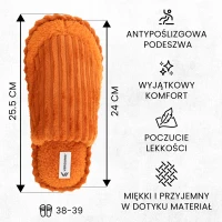 Vergionic 7746 Dámské pantofle vel. 38 - 39 oranžové 