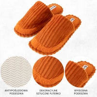 Vergionic 7746 Dámské pantofle vel. 38 - 39 oranžové 