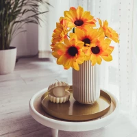 Vergionic 7063 Umelé kvety Slnečnica, 50 cm