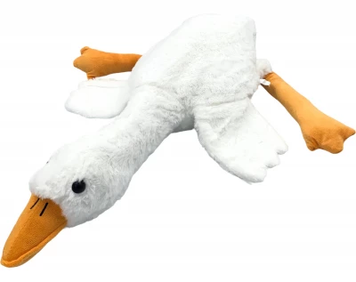 GGV Plyšová husa 110 cm bílá