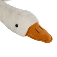 GGV Plyšová husa 130 cm bílá