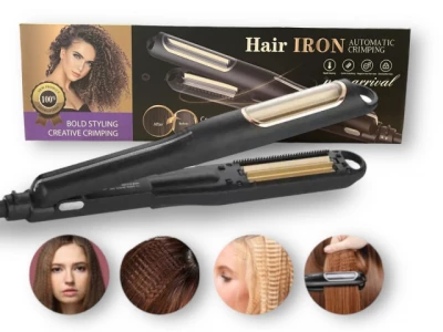 GGV Automatická krepovací žehlička na vlasy Hair IRON