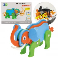 Vergionic 7094 Dřevěná 3D stavebnice kolo