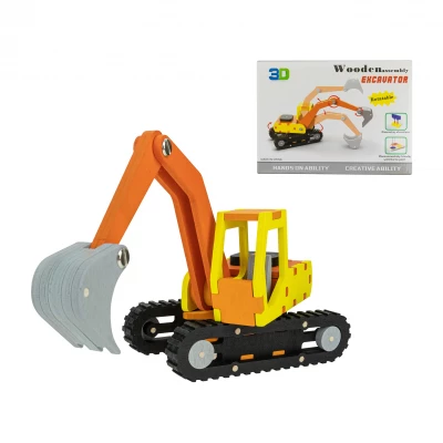 Vergionic 7094 Dřevěná 3D stavebnice kolo