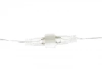 ISO 19931 Vianočné osvetlenie Cencúle 288 LED, 50 cm, IP44, 230V studená biela