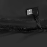 Trizand 22127 Elektricky vyhrievaná vesta USB veľ. L čierna